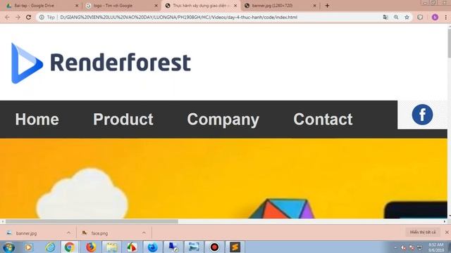 HTML5 - CSS3 - Javascrip & Bootstrap css bài 16 - thực hành style giao diện phàn 2 смотреть онлайн