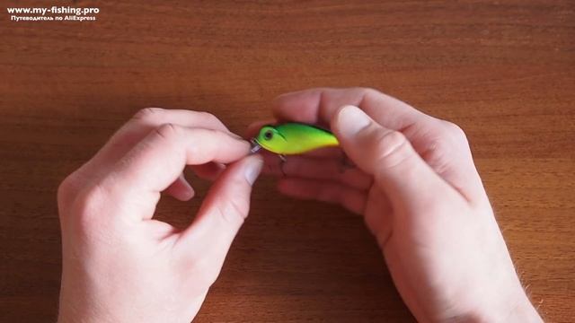 Воблер Owner Bug Eye с Алиэкспресс смотреть онлайн