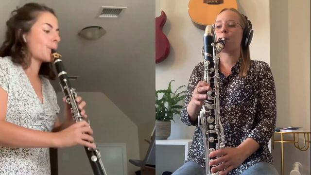 Beethoven: 3 duets for clarinet and bassoon (bass clarinet), no.3 смотреть онлайн