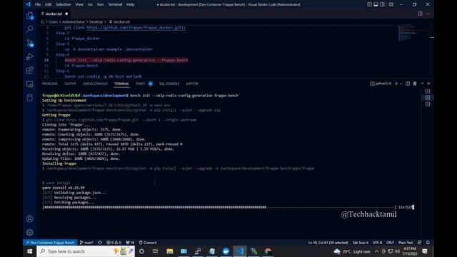 How to Install ERPNext using Docker on Windows || Docker смотреть онлайн