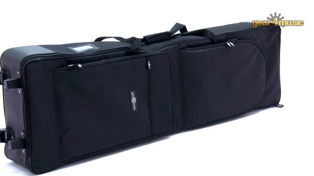 76 Key Keyboard Case with Wheels by Gear4music смотреть онлайн