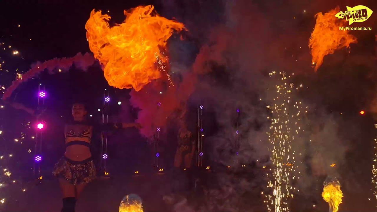 Огненное шоу Пиромания День города Белев 28 августа 2021 смотреть онлайн