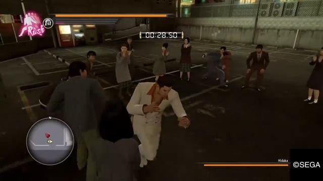 YAKUZA 0 Rush style training cheese смотреть онлайн