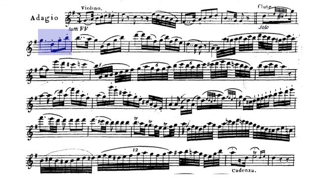 🎼F. DEVIENNE - FLUTE Concerto in E minor Nº 7 - (Sheet Music Scrolling) смотреть онлайн