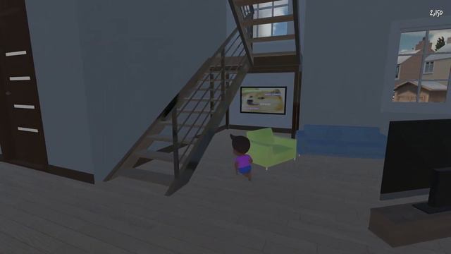 Toddler Simulator The new Goat simulator? First Look | Let's Play Toddler Simulator Gameplay смотреть онлайн