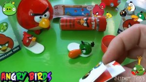 Angry Birds игрушка и Kinder Surprise [Конфитрейд]/Surprise Eggs ANGRY BIRDS
