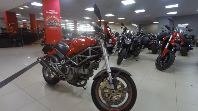Мотоцикл DUCATI M1000S MONSTER Арт. K01496 Мотосалон Мегамото смотреть онлайн