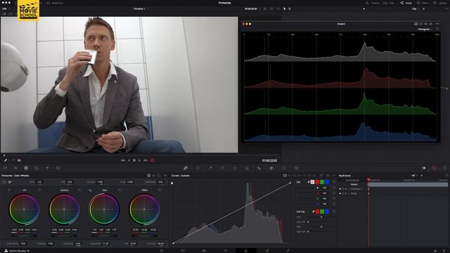 Как работает Гистограма в DaVinci Resolve | Histogram monitor explained смотреть онлайн