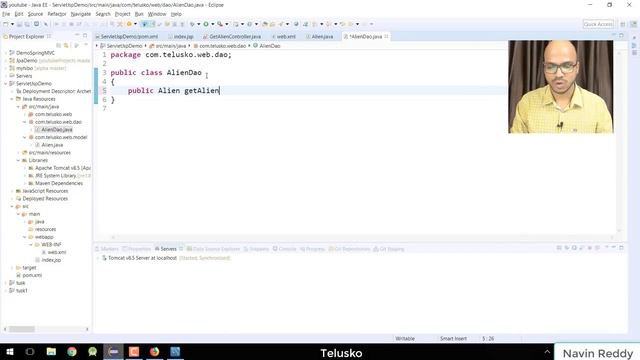 Servlet | JSP | JDBC | Maven Example смотреть онлайн