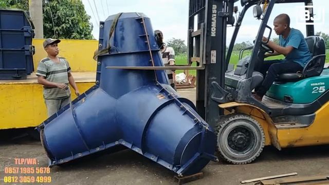 MOLDING TETRAPOD BREAKWATER 4 TON!! | PART 1 смотреть онлайн