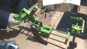 Стойка для болгарки с протяжкой с AliExpress