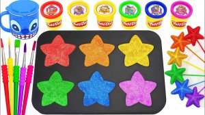 Играем с разноцветными слаймами. Фокусы. Новые игрушки для малышей. Волшебство. Звуки АСМР.