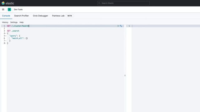 Kibana's Console Development Tool смотреть онлайн