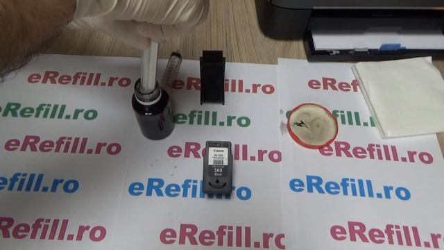 Refill cartridge Canon PG-560 PG-560XL TS5350 смотреть онлайн