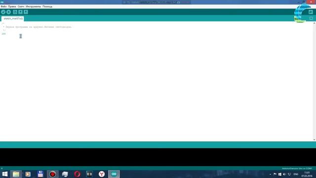 Знакомство с Arduino UNO R3(Обзор).Урок #1.Первая программа(Мигание светодиодом) смотреть онлайн