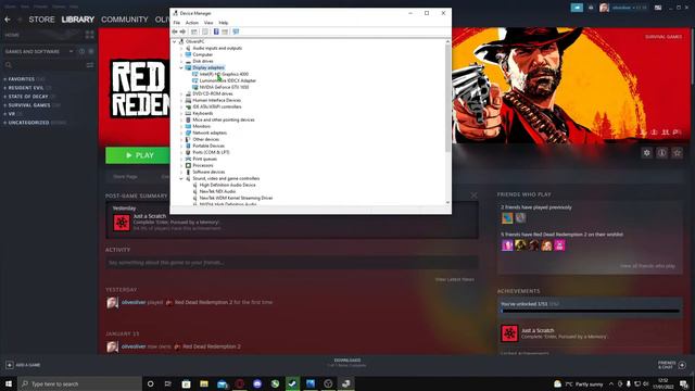 Fix For Error FFFFFF And Other Crashes For Red Dead Redemption 2
