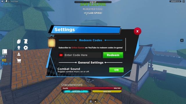 [2 CODES] *+1 STAT POINT RESET & 5 CLAN SPINS* ALL WORKING IN KAIZEN NOVEMBER 2022! Roblox. смотреть онлайн
