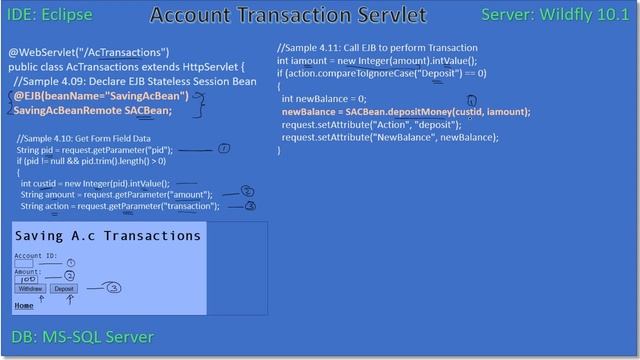 JPA EJB CRUD | Part 4 - Servlet Layer | JavaEE EJB JPA Tutorials #18 смотреть онлайн