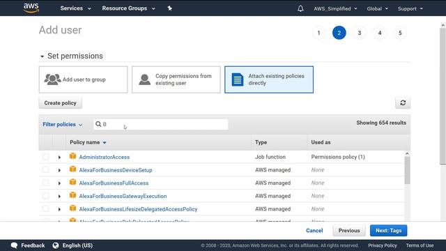 How to create a Username & Password for AWS Users смотреть онлайн