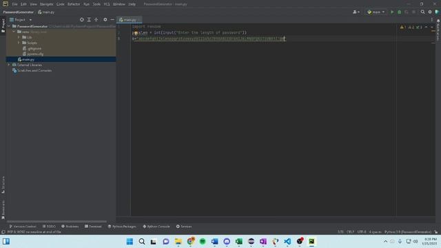 Password Generator Created Python смотреть онлайн