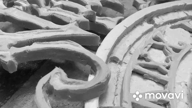 #Крафт #часы. Работа выполнена из пеноплекса смотреть онлайн