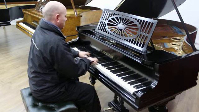 Black Model A Bechstein Baby Grand Piano By Sherwood Phoenix Pianos смотреть онлайн