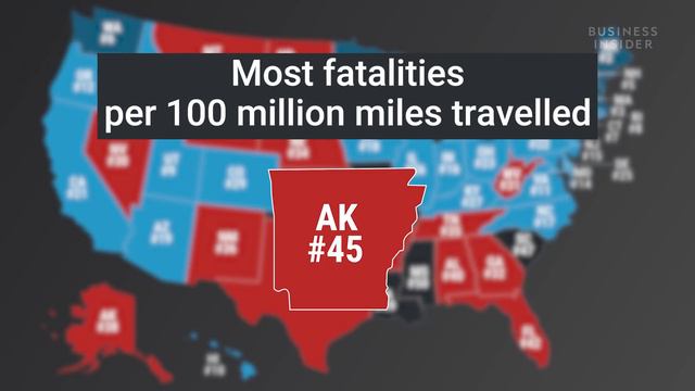 Map Reveals The Most Dangerous And Safest States In The US смотреть онлайн