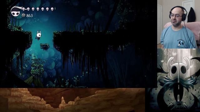 Painter in the Forest, and Ghost of No Eyes - Let's Play Hollow Knight (Blind) - 24 смотреть онлайн