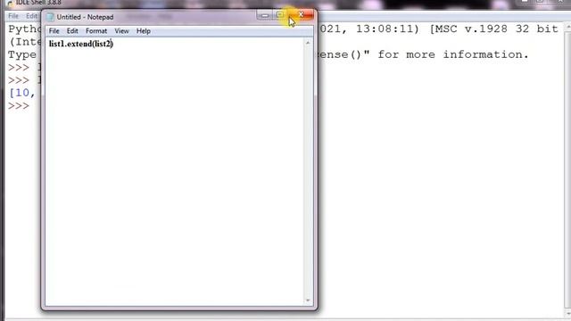 Live Class List functions append extend insert etc STD XI смотреть онлайн