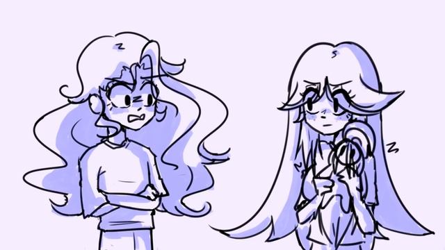 ДЛИННЫЕ ВОЛОСЫ | АНИМАЦИЯ смотреть онлайн