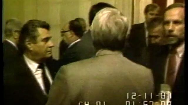 Горбачев и Буш, 12 октября 1987 г. смотреть онлайн
