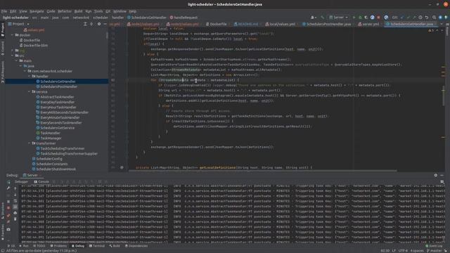 03 scheduler code walkthrough смотреть онлайн