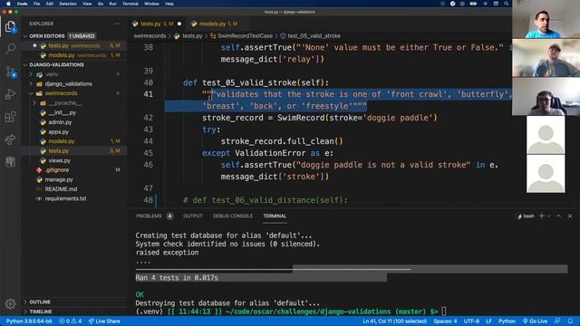 W6D3: Django Validations Review (1 of 2) смотреть онлайн