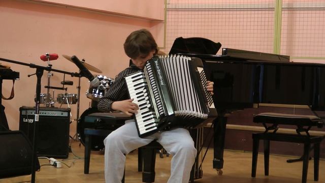 А. Коробейников. Прогулка по Арбату.