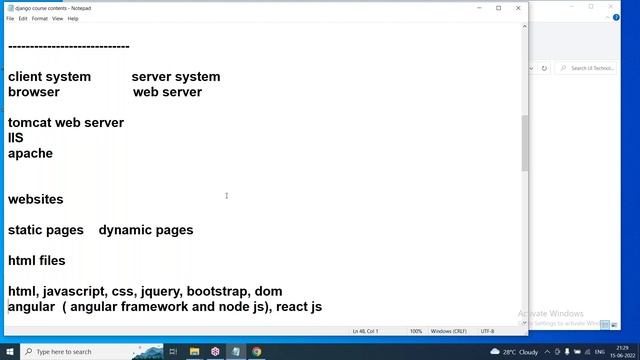 DJANGO tutorials || Demo - 1 || by Mr. Wilson On 15-06-2022 @9PM IST смотреть онлайн