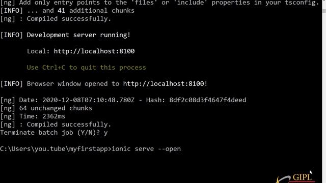 Create Ionic Application смотреть онлайн