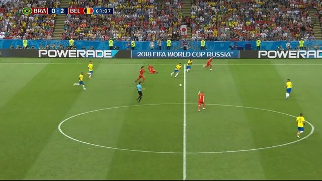 ЧМ-2018. Бразилия - Бельгия. Обзор
