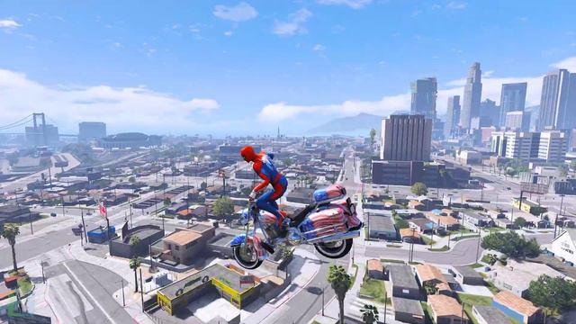 GTA 5 SPIDERMAN Ragdolls Compilation Episode 08 (Euphoria Physics Showcase) смотреть онлайн