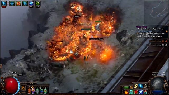 PoE 3.1 - Plague of Frogs Prophecy| Path of Exile : War for the Atlas смотреть онлайн