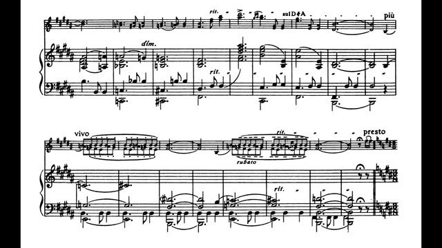 Fritz Kreisler - Caprice Viennois for Violin and Piano, Op. 2 (1910) [Score-Video] смотреть онлайн