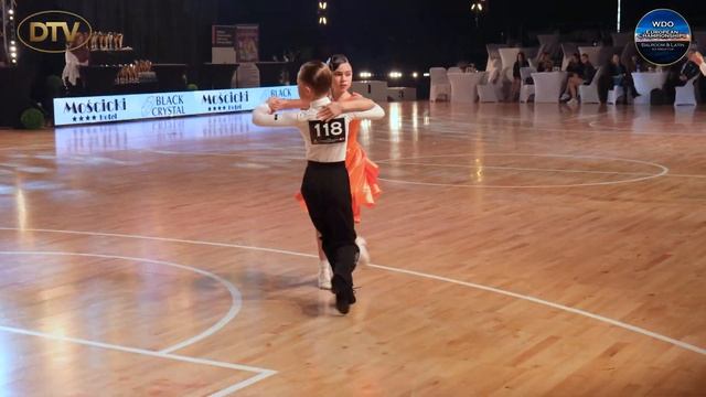 Tymon Piwiński i Nadia Lato (kat. U12) - Samba,16 X 2022 WDO EUROPEAN CHAMPIONSHIPS смотреть онлайн