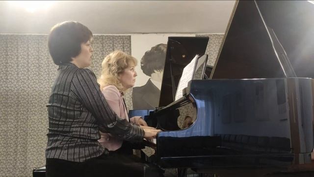 Н. Капитанова " Зимняя сказка " / Фортепианный дуэт Ирина Туркова и Елена Ковалёва смотреть онлайн