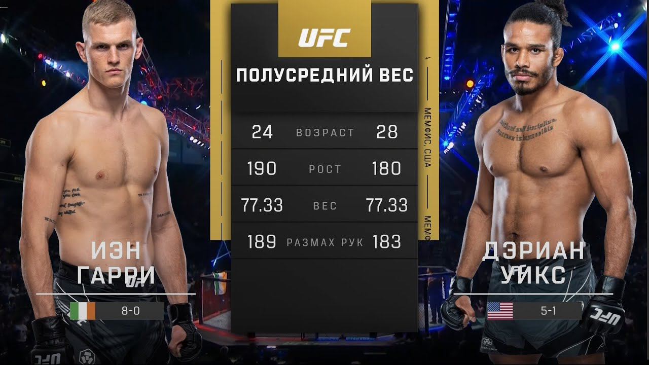 UFC 273 Йен Гэри vs Дариан Викс | Обзор на Бой Гэри vs Викс Garry vs Weeks ЮФС 273 смотреть онлайн