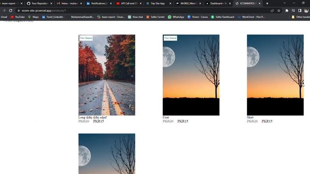 React E-Commerce App | React Shopping Cart UI Design смотреть онлайн
