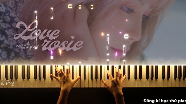 LOVE ROSIE - Thiều Bảo Trâm | Piano Cover Tutorial | Sheet PDF | Lê Trangg | смотреть онлайн