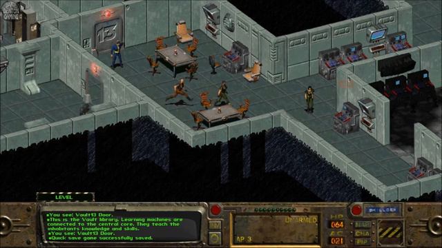 Fallout 1 - Complete Find the Water Chip (Vault 13) - Part #20 смотреть онлайн