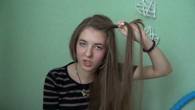 Простая и красивая повседневная прическа для длинных волос смотреть онлайн