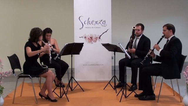 For the love of a princess, Braveheart - Scherzo Woodwind Quartet смотреть онлайн