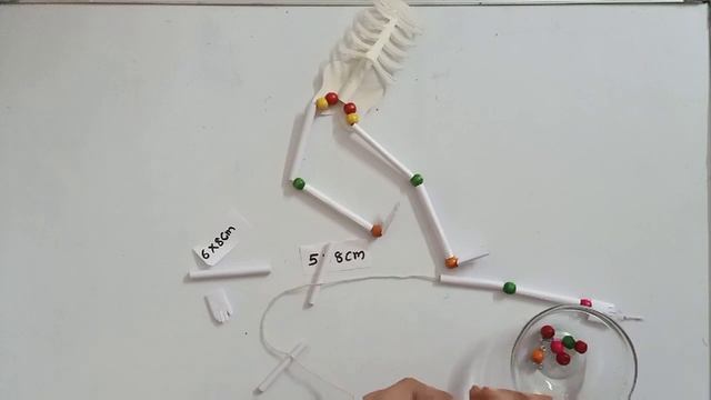 How to make movable Skeleton Model/ DIY Marionette Skeleton/Easy way to make Skeleton Model at Home смотреть онлайн
