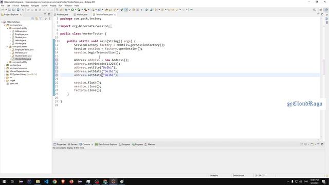2. Embedding value types with Entity class in Hibernate. |#cloudraga #Hibernate_by_CloudRaga смотреть онлайн